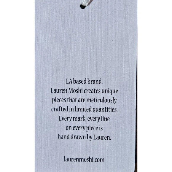 Lauren Moshi Womens Eiffel Tower Print Racerback Tank Top White Size Small NWT - Picture 9 of 12